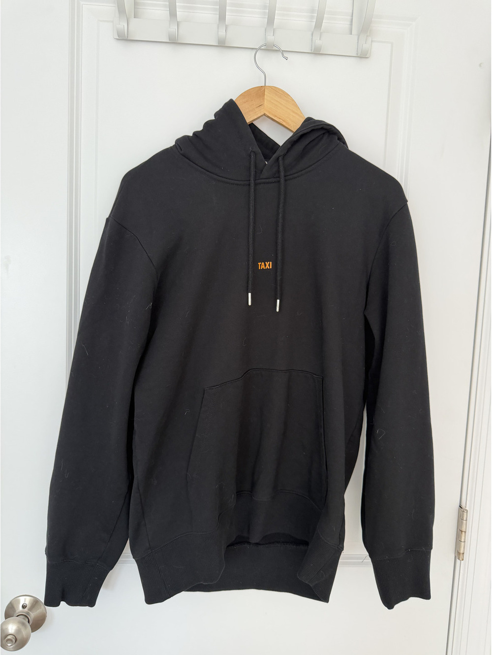 Helmut Lang Limited Edition Taxi Black Hoodie, Men size S
